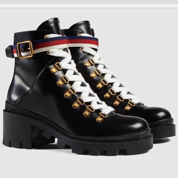 GUCCI COMBAT BOOTS - Picture 3 of 10